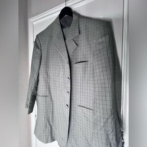 Grey & Black Suit